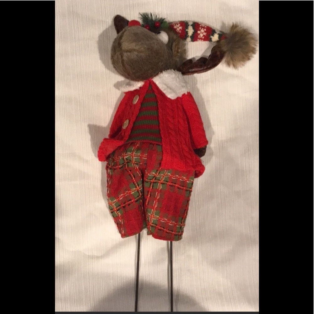 Brand new Outside Christmas Moose Decor